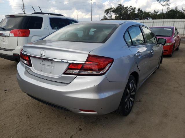 2HGFB2F9XFH538524 - 2015 HONDA CIVIC EXL 灰色 照片 4