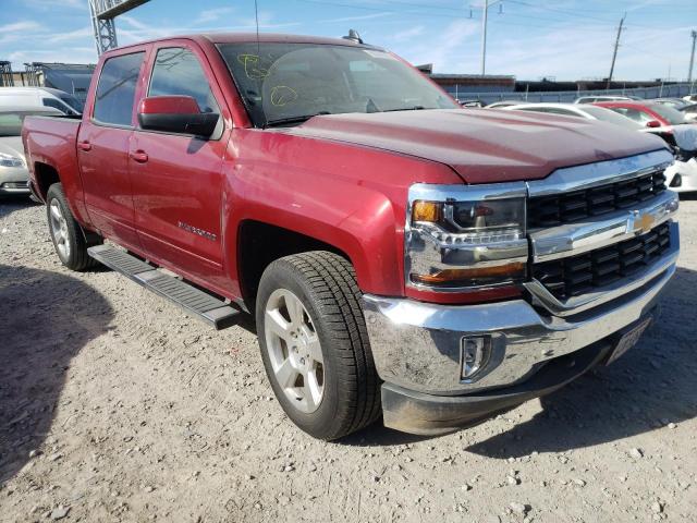 3GCUKREC4JG541374 - 2018 CHEVROLET SILVERADO2 RED photo 1