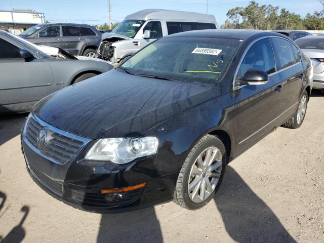 WVWJK7AN5AE140745 - 2010 VOLKSWAGEN PASSAT BLACK photo 2