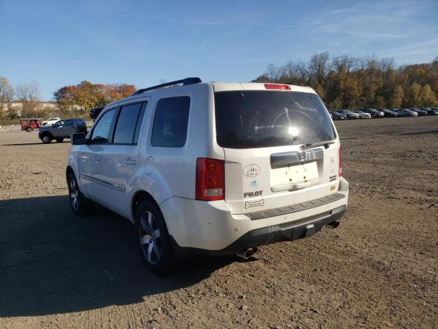 5FNYF4H92CB024544 - 2012 HONDA PILOT WHITE photo 3