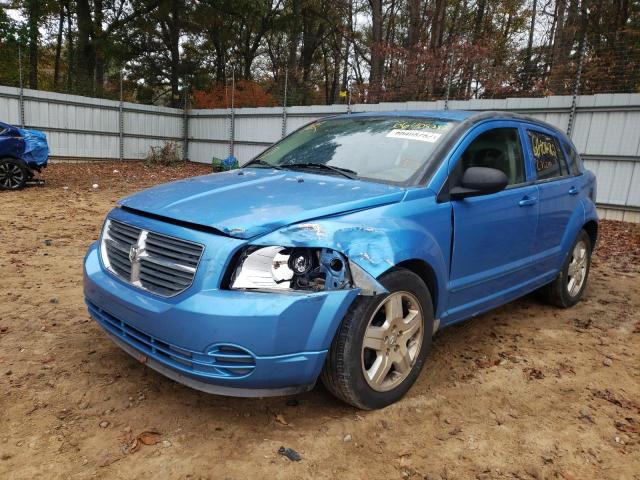 1B3HB48A69D****** - 2009 DODGE CALIBER SX BLUE photo 2