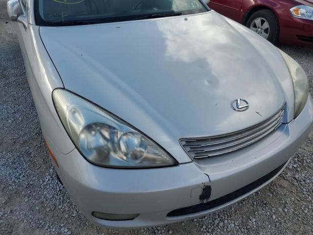 JTHBF30G435039539 - 2003 LEXUS ES 300 SILVER photo 9