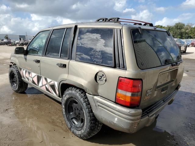 1J4GX78Y8WC190774 - 1998 JEEP GR CHEROKE GRAY photo 3