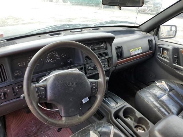 1J4GX78Y8WC190774 - 1998 JEEP GR CHEROKE GRAY photo 9