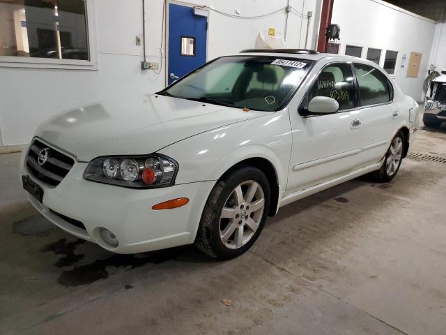 JN1DA31A92T315567 - 2002 NISSAN MAXIMA WHITE photo 2