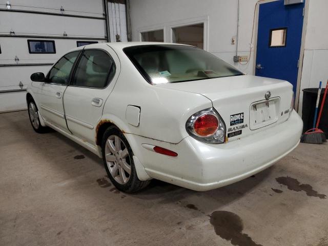 JN1DA31A92T315567 - 2002 NISSAN MAXIMA WHITE photo 3