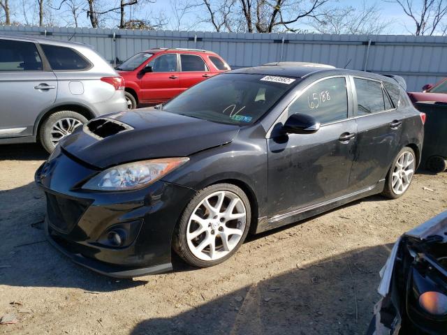 JM1BL1K41B1402631 - 2011 MAZDA SPEED 3 BLACK photo 2