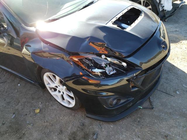 JM1BL1K41B1402631 - 2011 MAZDA SPEED 3 BLACK photo 9