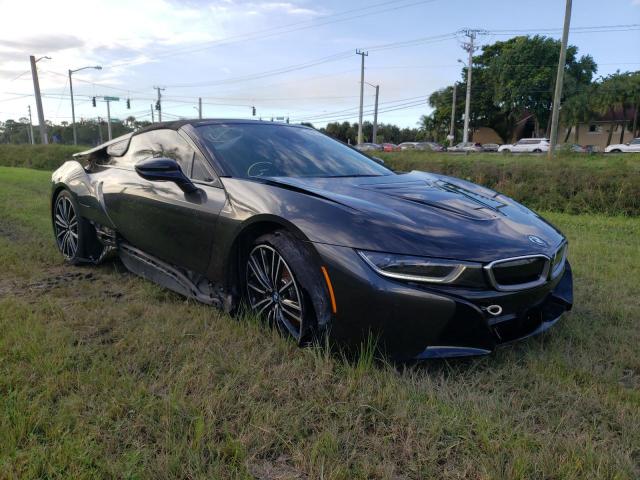 WBY2Z6C54K7D31037 - 2019 BMW I8 GRAY photo 1