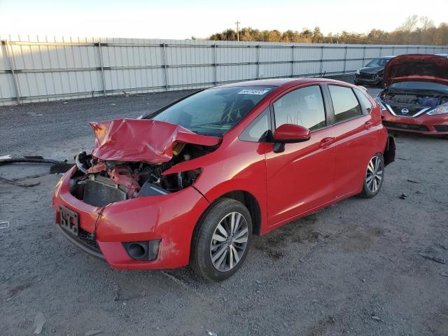 JHMGK5H77GS013722 - 2016 HONDA FIT EX RED photo 2