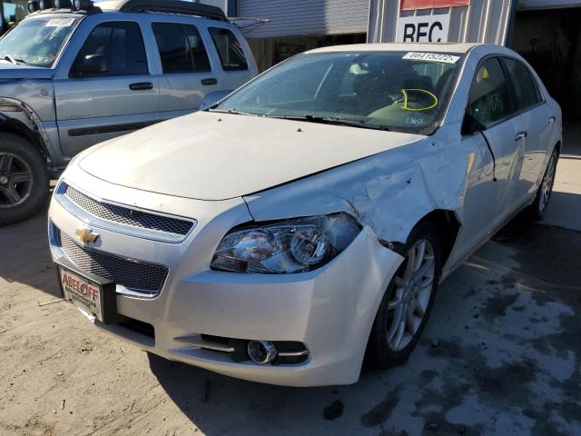 1G1ZE5E12BF161899 - 2011 CHEVROLET MALIBU LTZ თეთრი ფოტო 2