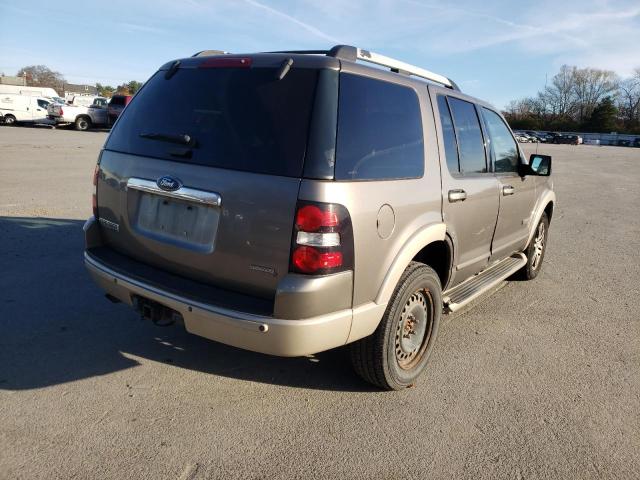 1FMEU74E56UB45573 - 2006 FORD EXPLORER E GRAY photo 4