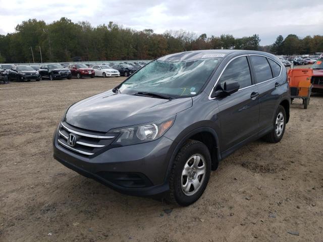 3CZRM3H3XDG710126 - 2013 HONDA CR-V LX GRAY photo 2