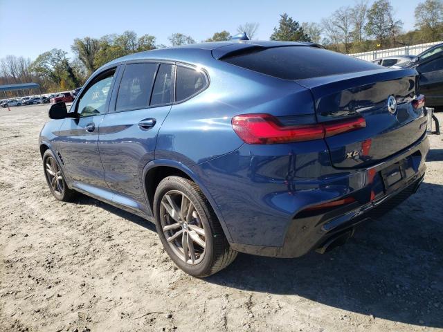 5UX2V5C04L9D35055 - 2020 BMW X4 XDRIVEM BLUE photo 3