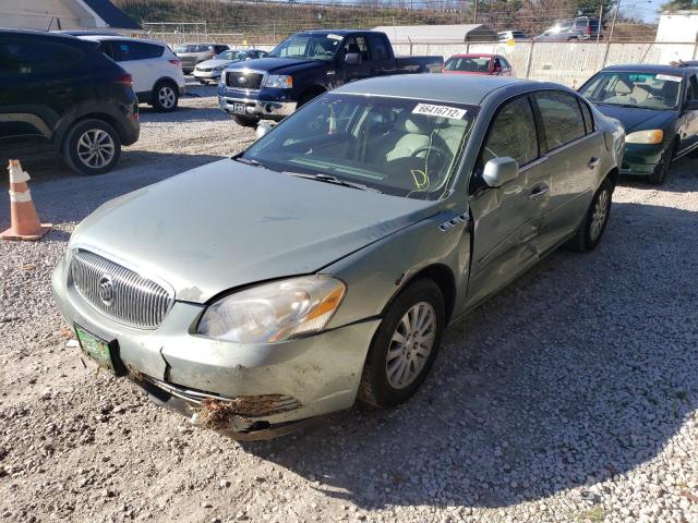 1G4HP57207U139725 - 2007 BUICK LUCERNE GREEN photo 2