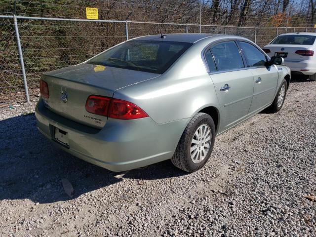 1G4HP57207U139725 - 2007 BUICK LUCERNE GREEN photo 4