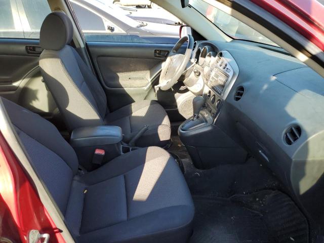5Y2SL63875Z****** - 2005 PONTIAC VIBE RED photo 5