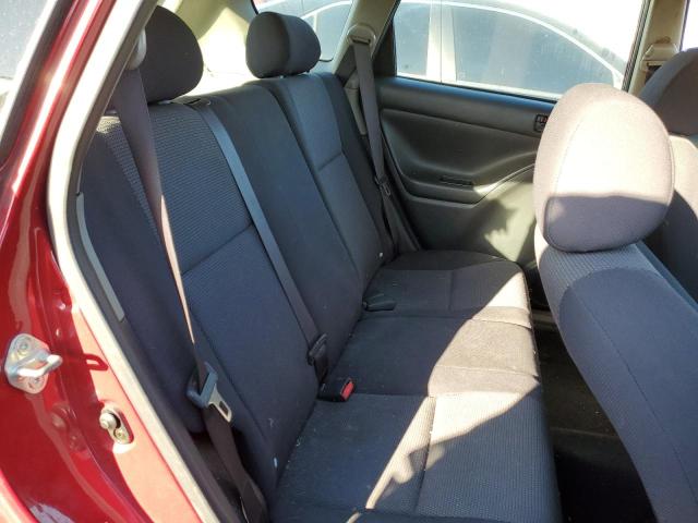 5Y2SL63875Z****** - 2005 PONTIAC VIBE RED photo 6