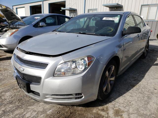 1G1ZC5E15BF359026 - 2011 CHEVROLET MALIBU 1LT ვერცხლისფერი ფოტო 2