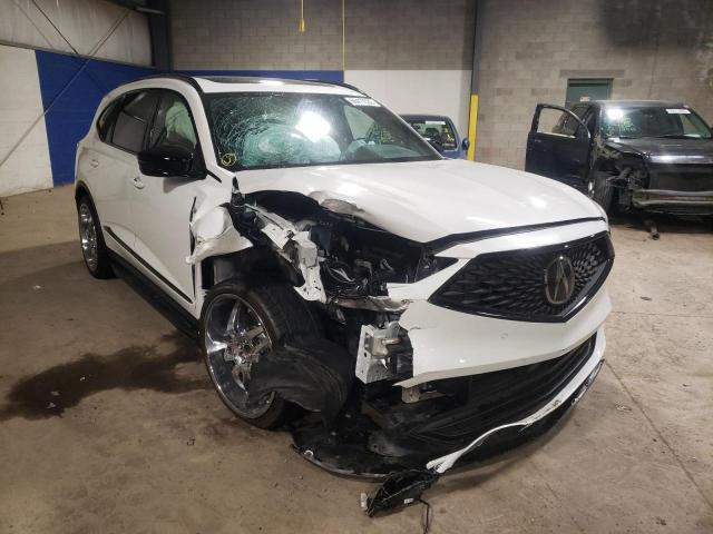 5J8YE1H00NL043744 - 2022 ACURA MDX A-SPEC WHITE photo 1