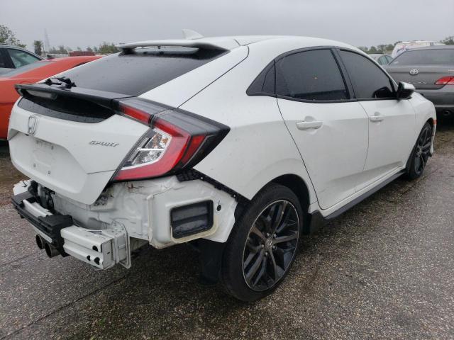 SHHFK7H40MU225593 - 2021 HONDA CIVIC SPOR 白色 照片 4