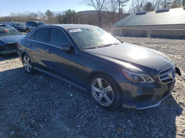 WDDHF8JB7EA988174 - 2014 MERCEDES-BENZ E 350 4MAT GRAY photo 1