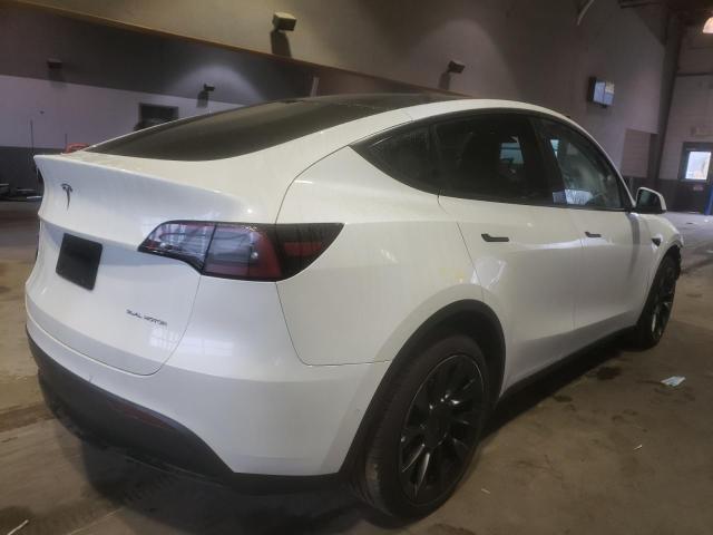 7SAYGDEE2NF385664 - 2022 TESLA MODEL Y Blanc photo 4