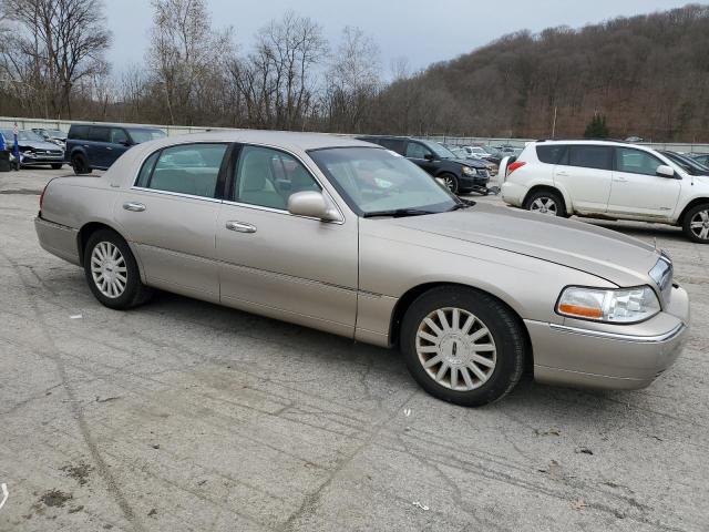 1LNHM82W13Y703289 - 2003 LINCOLN TOWN CAR S GOLD photo 4