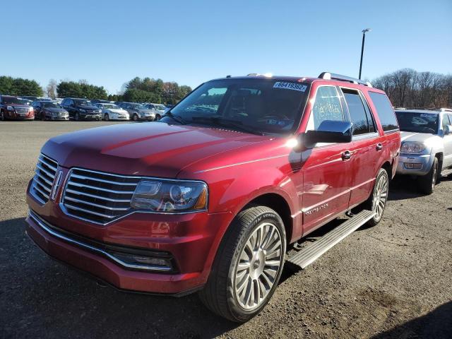 5LMJJ2LT8HEL01139 - 2017 LINCOLN NAVIGATOR 红色 照片 2