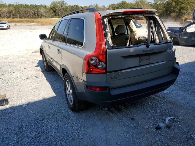 YV1CY592X51205747 - 2005 VOLVO XC90 GOLD photo 3