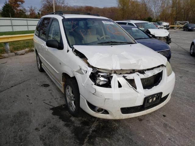 JM3LW28J640509723 - 2004 MAZDA MPV WAGON WHITE photo 1