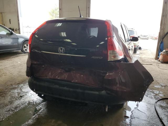 5J6RM4H36EL054565 - 2014 HONDA CR-V LX BURGUNDY photo 9