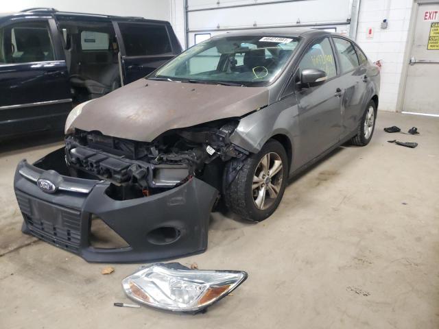 1FADP3F24DL234854 - 2013 FORD FOCUS GRAY photo 2