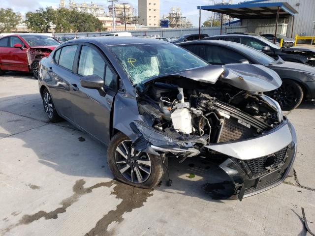 3N1CN8EV0LL872433 - 2020 NISSAN VERSA SV GRAY photo 1