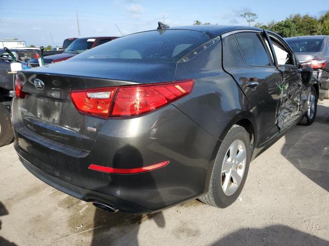 5XXGM4A70EG337098 - 2014 KIA OPTIMA LX BROWN photo 4