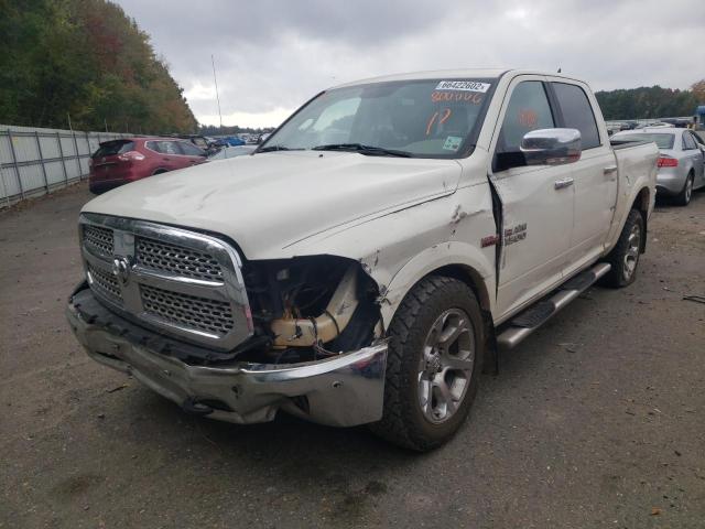 1C6RR7NT0HS800006 - 2017 RAM 1500 LARAM CREAM photo 2