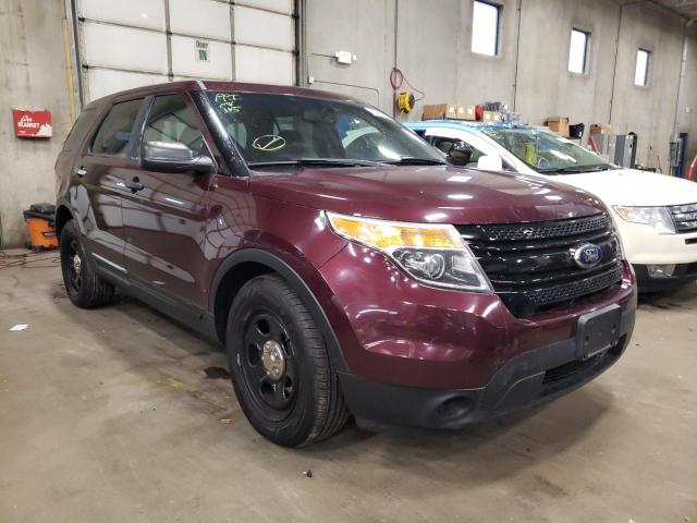 1FM5K8AR9DGC53807 - 2013 FORD EXPLORER P BURGUNDY photo 1