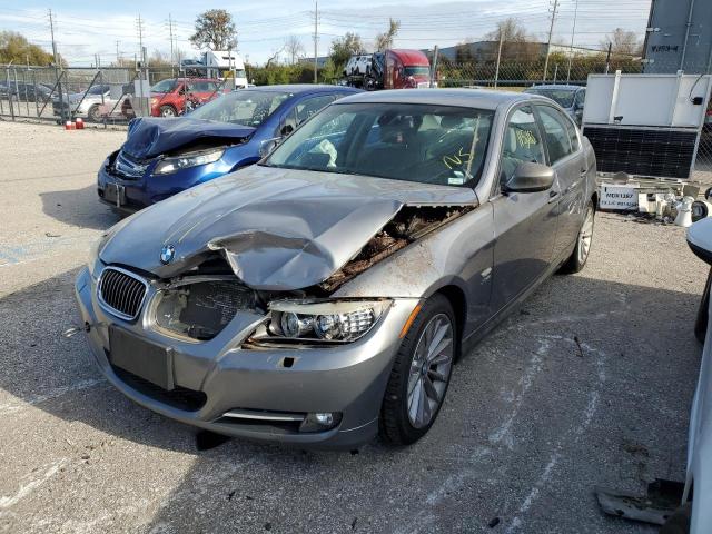 WBAPL33579A405520 - 2009 BMW 335 XI SILVER photo 2