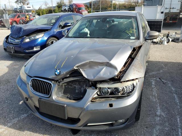 WBAPL33579A405520 - 2009 BMW 335 XI SILVER photo 9