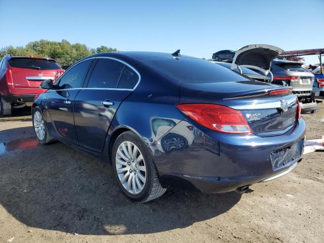 2G4GS5EV8C9139003 - 2012 BUICK REGAL PREM BLUE photo 3