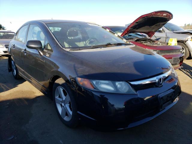 2HGFA16808H331437 - 2008 HONDA CIVIC EX BLACK photo 1