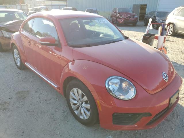 3VWFD7AT4KM706272 - 2019 VOLKSWAGEN BEETLE S RED photo 1