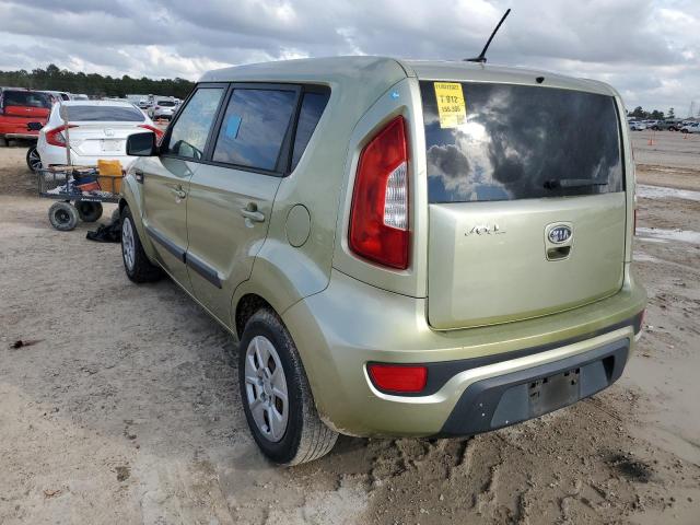 KNDJT2A5XC7360714 - 2012 KIA SOUL GREEN photo 3