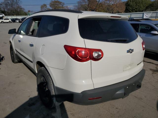 1GNKREEDXCJ407806 - 2012 CHEVROLET TRAVERSE L WHITE photo 3