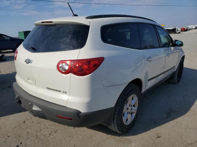 1GNKREEDXCJ407806 - 2012 CHEVROLET TRAVERSE L WHITE photo 4