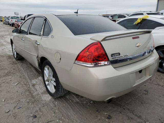 2G1WU583489262379 - 2008 CHEVROLET IMPALA LTZ GOLD photo 3