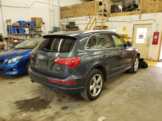 WA1KK78R49A029243 - 2009 AUDI Q5 3.2 GRAY photo 4