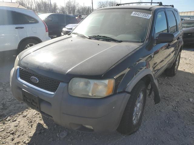 1FMYU03142KD81348 - 2002 FORD ESCAPE XLT BLACK photo 2