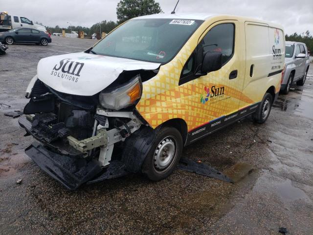 3N63M0YN4FK721731 - 2015 CHEVROLET CITY EXPRE Gelb Foto 2