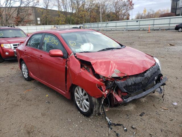 2T1BU4EE2AC260562 - 2010 TOYOTA COROLLA AU RED photo 1